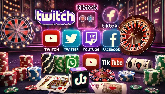 Redes sociales para casinos en línea