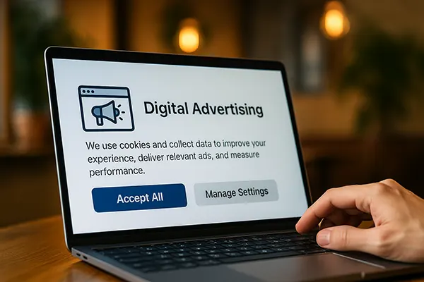 Cookieless advertising model