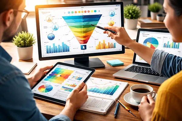 Conversion Funnel Visualisierung