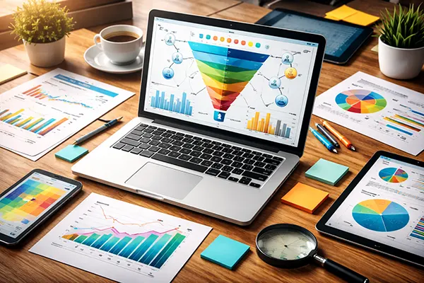 Marketing data dashboard